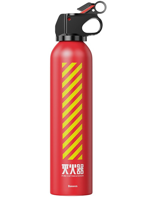 Огнетушитель автомобильный BASEUS Fire-fighting Hero Extinguisher, красный - фото 1 - id-p1205377567