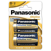 Батарейка PANASONIC ALKALINE POWER D/LR20 BL 2 ШТ