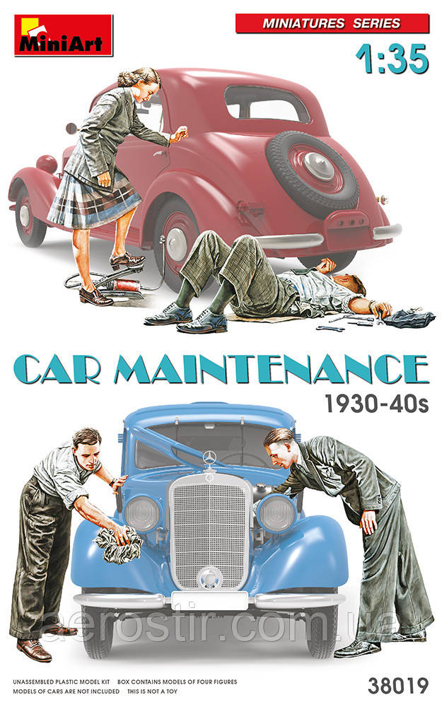 Автосервіс 1930-40-х років 1/35 MiniART 38019