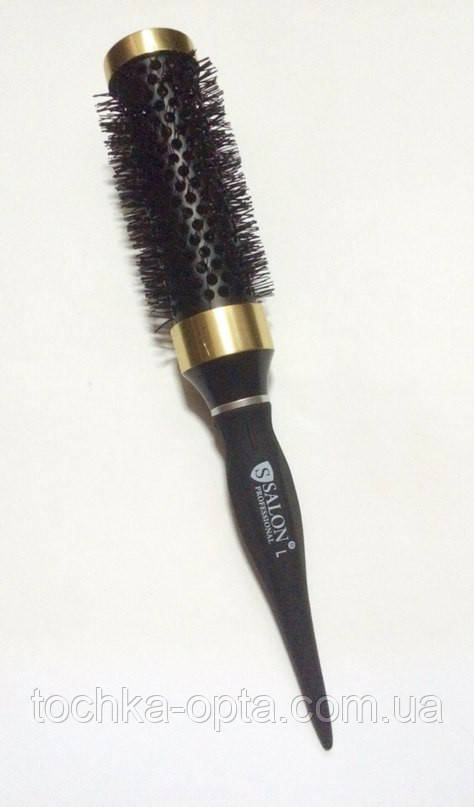 Брашинг для волосся SALON Black ceramic "L"