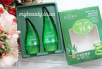 Набор гель для лица ALOE VERA Soothing Gel 99 % универсальный увлажнаяющий 100 мл+150 мл