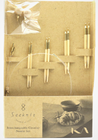 Міні-набір спиць KA Seeknit Small set 5cm 4 / 3 / 0 /2