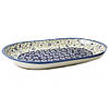 Блюдо овальне з бортиком 33 Квіткове небо. OUTLET, фото 6