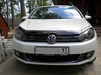 Дефлектор капота (мухобойка) SIM для Volkswagen GOLF VI 2009-2012, SVOGOL0912