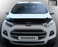 Дефлектор капота (мухобойка) SIM для FORD EcoSport 2013- SFOECO1312 , SFOECO1312