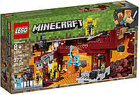 УЦЕНКА.Новый.Повреждена коробка. Конструктор LEGO MINECRAFT 21154 Лего Майнкрафт Мост ифрита