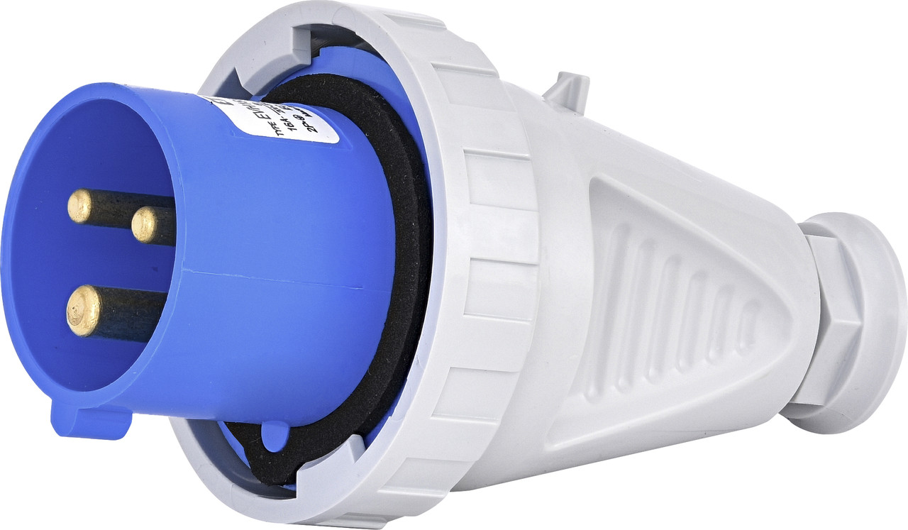 Вилка кабельна EVH-1632 IP67 (16A 230V 2P+PE) ETI 4482024, фото 1