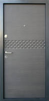 Двери входные металлические Qdoors Премиум Kale Сити-М венге серый