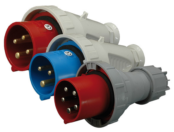 Вилка кабельна EVH-3253 IP67 (32A 400V 3P+N+PE) ETI 4482029, фото 1