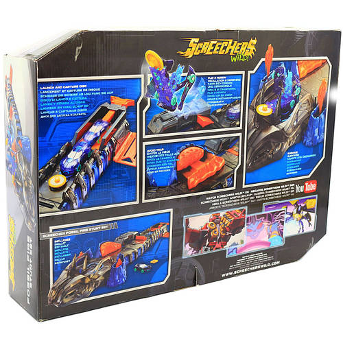 Игровой набор Screechers Wild Дикие Скричеры Огненный дракон ...