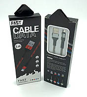 USB кабель / Дата кабель Fast Data Cable M-103 black-box Micro USB Gray