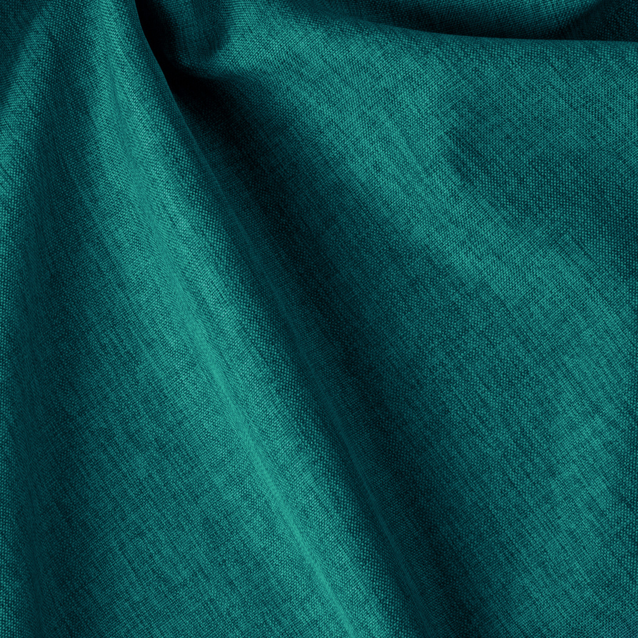 Декоративна однотонна рогожка бірюзового кольору 300см 84462v19, фото 1