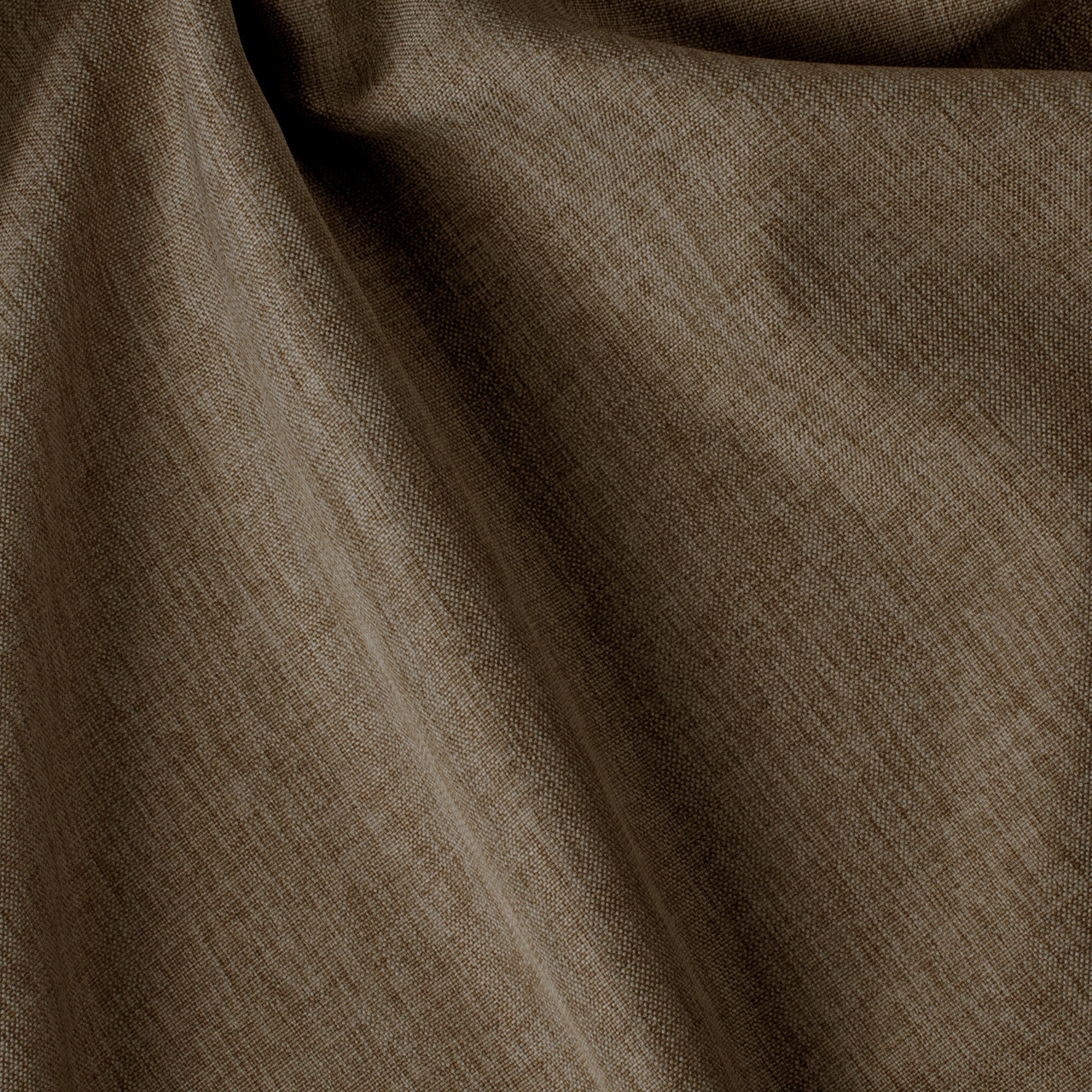 Декоративна однотонна тканина коричневого кольору Туреччина 84475v30, фото 1