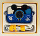 Дитячий цифровий фотоапарат Smart Kids TOY G6 Міккі Маус Синій 2 камери 40MP, фото 6