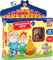 Магнітний театр «Курочка Ряба» Vladi Toys