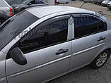 Вітровики, дефлектори вікон Hyundai Accent 2006-2010 (Autoclover/Корея), фото 3