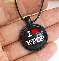 Кулон K-Pop "I Love K pop"