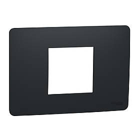 Рамка 2-модульна антрацит New Unica Studio