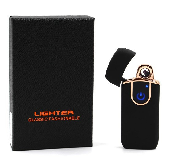 Спіральна електрична запальничка ZGP 20 сенсорна USB (2_009329)