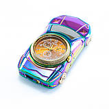 Спіральна електрична запальничка з годинником Lighter 813 USB (2_009319), фото 3