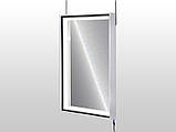 Гримерное настінне дзеркало з підсвічуванням 600х60х900мм Kompred OL366, фото 4