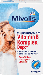 Вітаміни Mivolis Vitamin B Komplex Depot 60 капс.