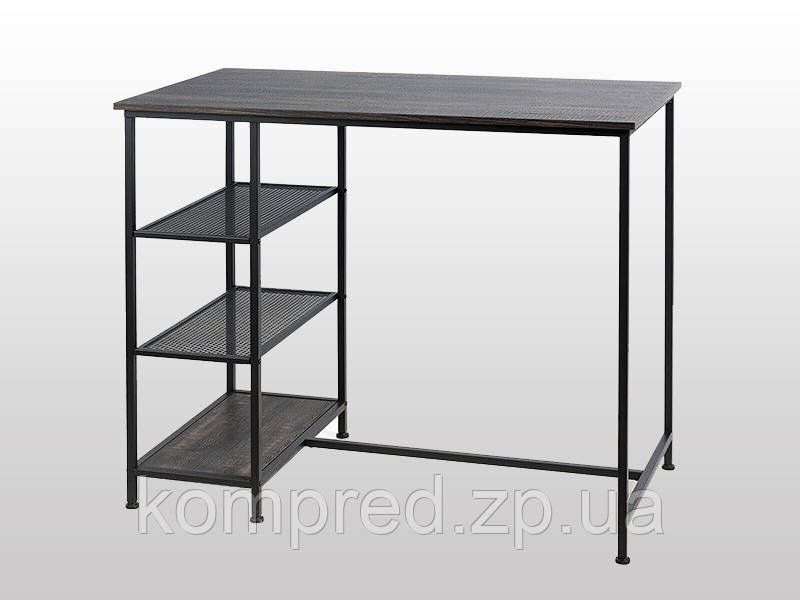 Стіл барний Чорний 1000х610х900мм Kompred OL384, фото 1