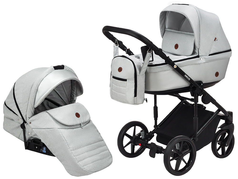 Коляска 2 в 1 Adamex Amelia Lux AM268, фото 1