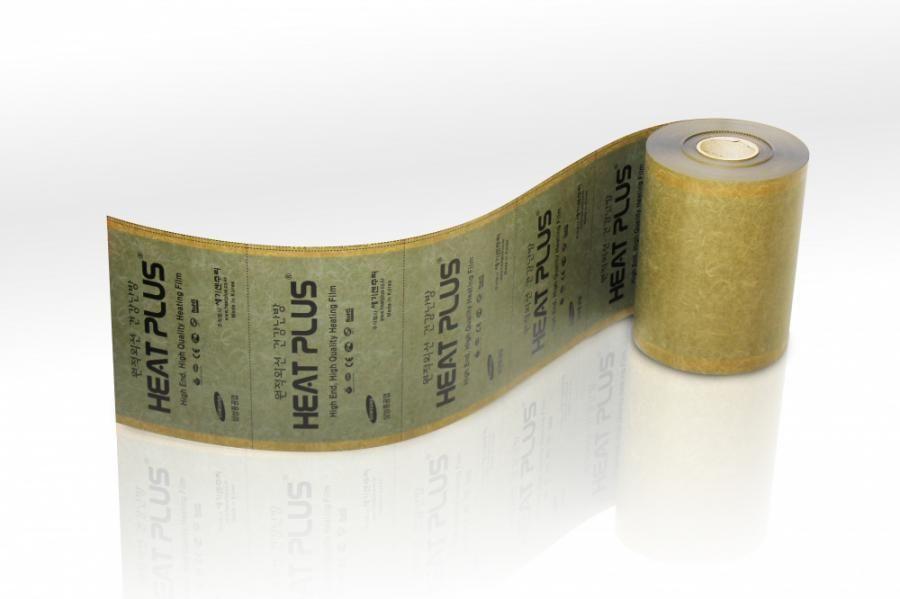 Інфрачервона плівка високої потужності Heat Plus Sauna Khaki APN-403-270 / ширина 30 см / 810 Вт/м2