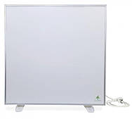 Інфрачервона нагрівальна панель ECOTEPLO AIR 1000МЕ / 1000 Вт / біла / 60 х 60 см / обігрів 15 - 20 м²