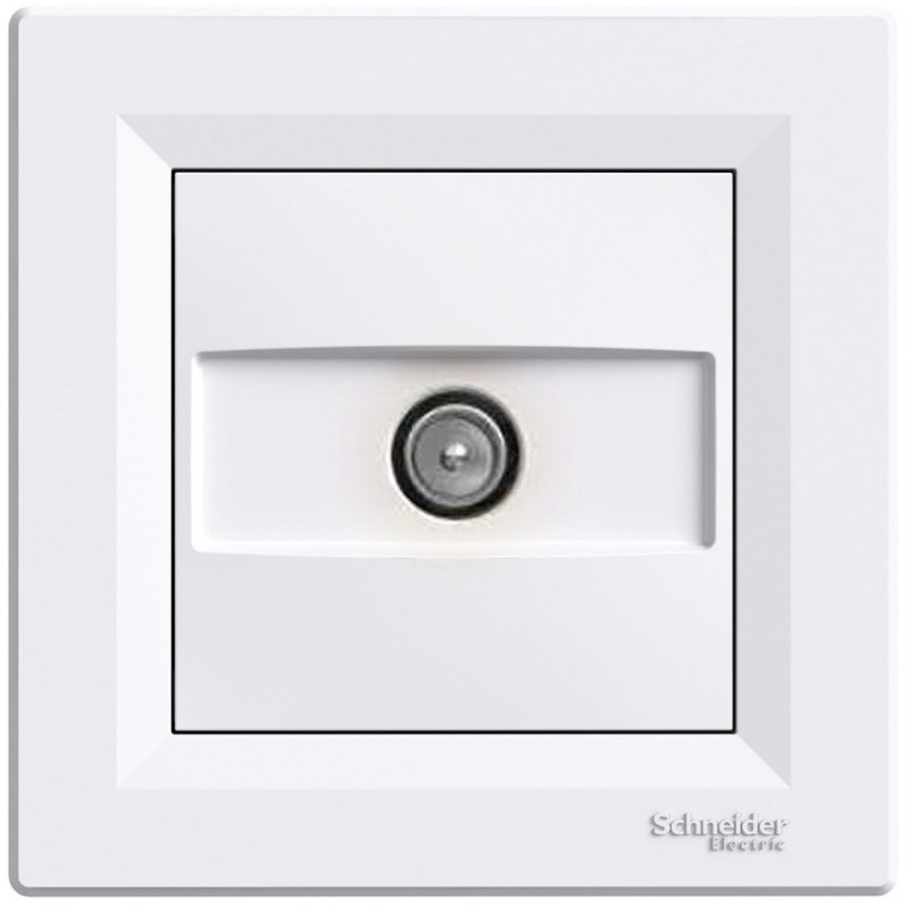 Розетка ТВ проходная Белый Asfora Schneider Electric, EPH3200321