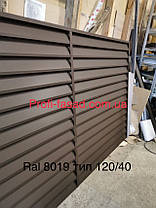 Паркан жалюзі Стандарт 0,9 мм, фото 2