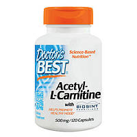 Жиросжигатель Doctor's BEST Acetyl-L-Carnitine 120 caps