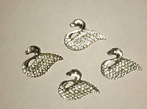 Клейові кабелі акрил "Лебідь" 20 мм 50 шт.