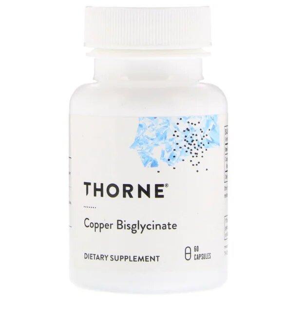 Thorne Research Биглицинат меди 60 капс