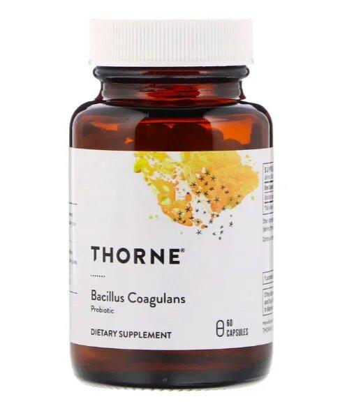 Thorne Research, Пробиотик Bacillus Coagulans, 60 капс 11/25