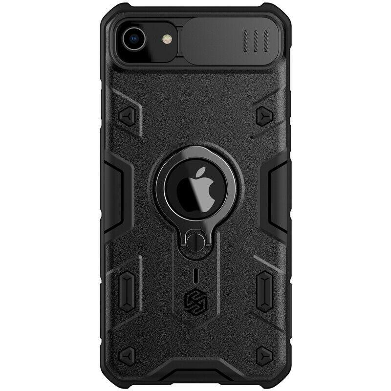 Nillkin iPhone SE (2020) / 7 / 8 CamShield Armor Case Black Чохол Накладка Бампер