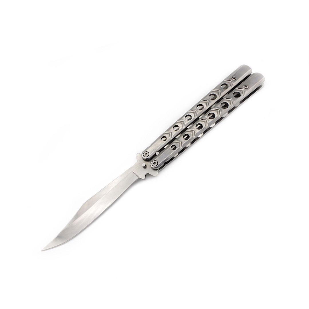 Ніж метелик Benchmade 4-34 Срібло