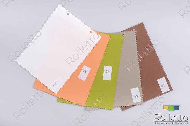 Тканинні ролети відкритого типу, тканина "ЕД", ціна за 0,5 м.кв, фото 2