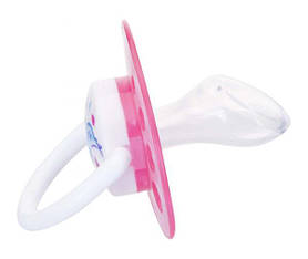 Пустушка силіконова з прикусом» Курносики » 0-6 міс. 1 шт.