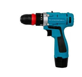 Шурупокрут акумуляторний Kraissmann 1500 S-ABS 12/2Li (1АКБ, знімний патрон)