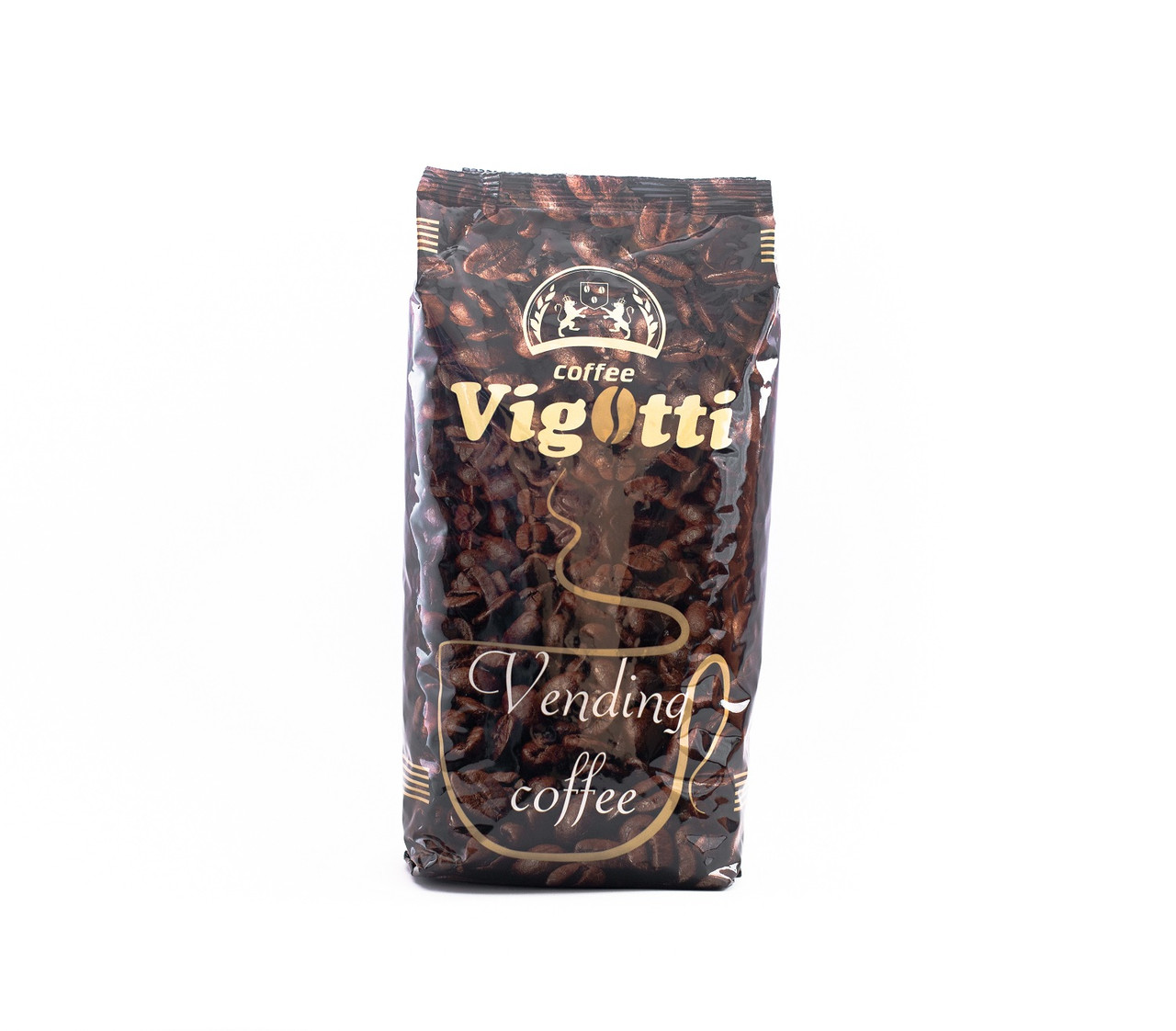 Кава натуральна в зернах Vigotti Vending Coffee 20% арабіки 80% робусти 1 кг