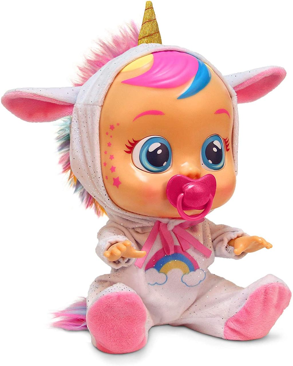 Лялька пупс плакса Єдиноріг Cry Babies Dreamy Baby Doll, фото 1