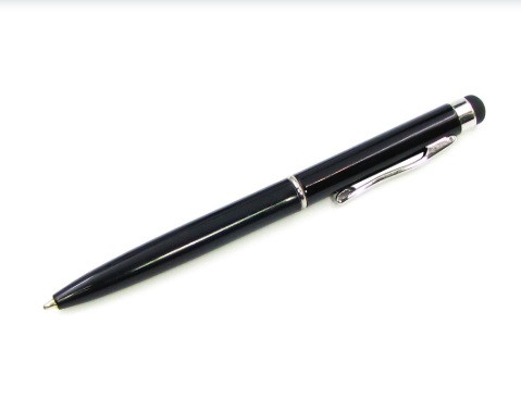 Ємнісний Стилус PS100 з кульковою ручкою, металевий (Чорний)