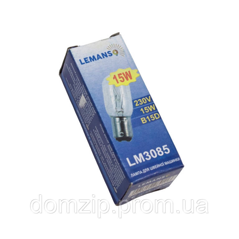 Лампа Lemanso LM3085 для швейной машины 15W T22 B15D - фото 2 - id-p1205771909