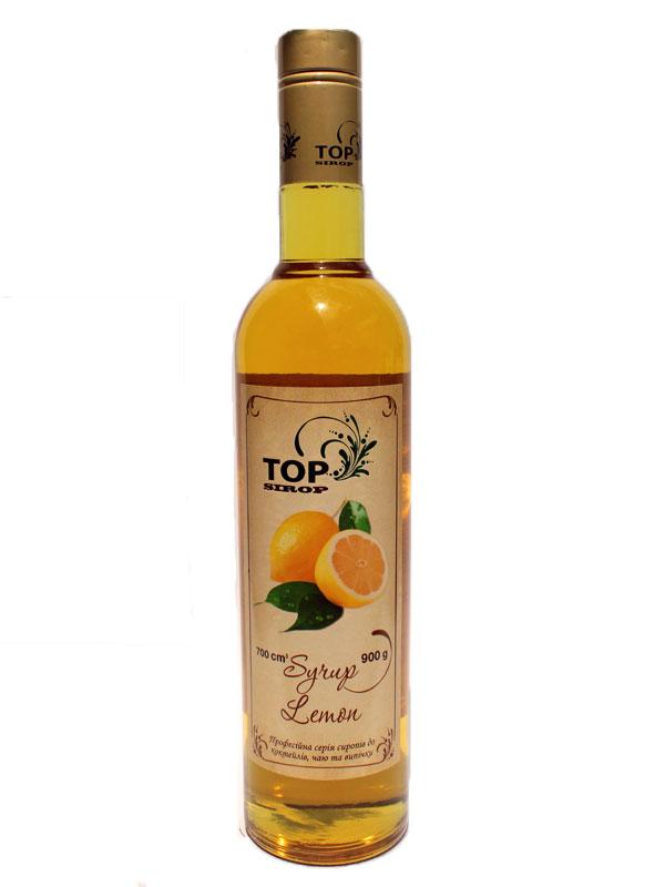 Сироп "Лимон" ТМ Top Sirop 900 г, цена 76 грн - Prom.ua (ID#1205772686)
