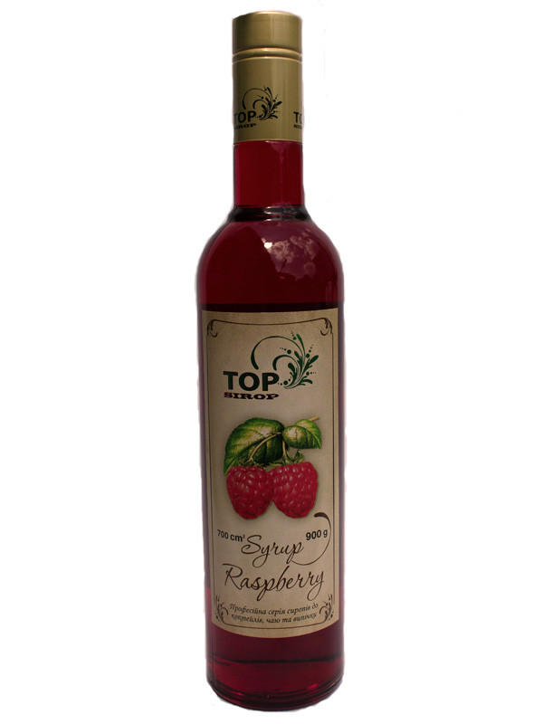 Купить Сироп "Малиновый" ТМ Top Sirop 900 г, цена 118 ₴ — Prom.ua (ID ...