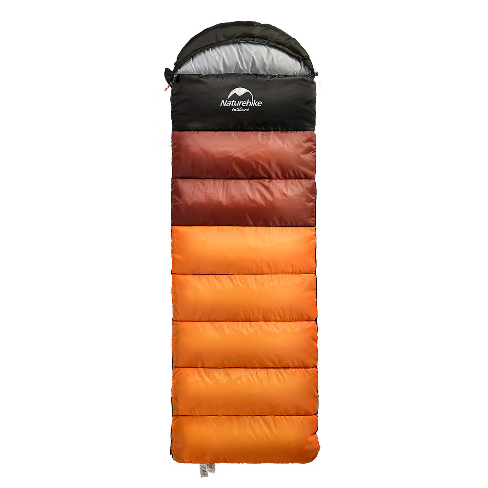 Спальний мішок з капюшоном Naturehike U250 вага 1,5 кг 5-10℃ Green