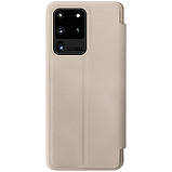 Nillkin Samsung Galaxy S20 Ultra Ming Leather Case Gold Шкіряний Чохол Книжка, фото 3