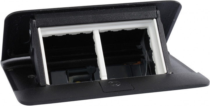 Висувний люк 4 модуля Чорний Legrand DLP desk 654002